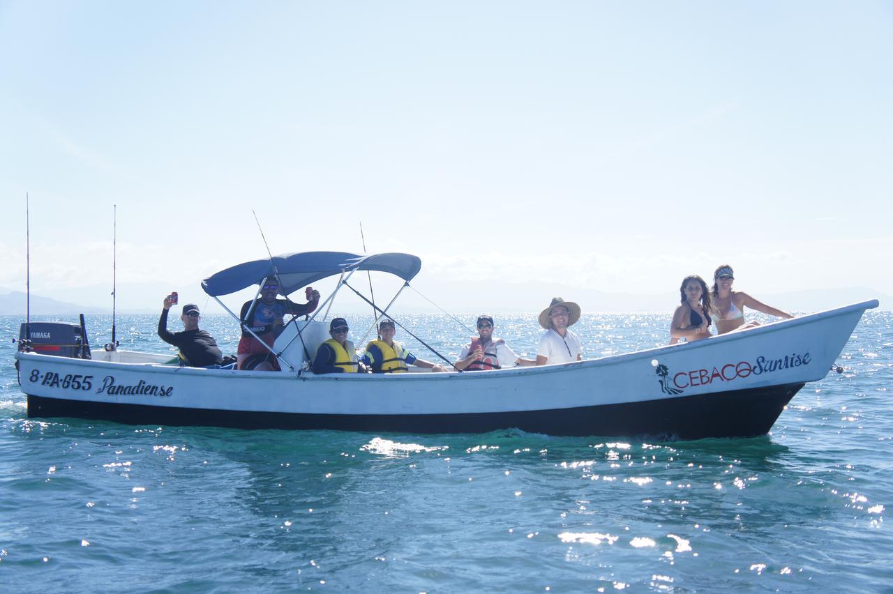 Isla Cebaco Cebaco Sunrise Lodge מראה חיצוני תמונה